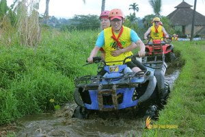 muddy, land, bali, atv, riding