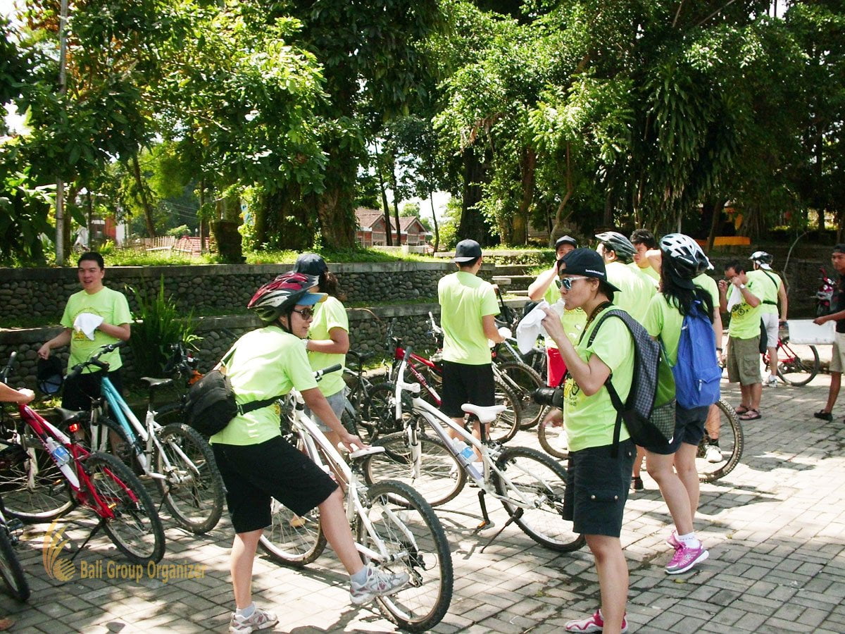 Cycling Treasure Hunt, Deutsche Bank, Bali, Cycling, Treasure Hunt, Break Time
