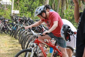 Fondaco International Bali Cycling Treasure Hunt Team Building on Test Riding Session