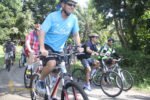 ferring, ferring pharmaceuticals, games, cycling, start, starting point, cycling rafting, treasure hunt, bali cycling, team building, activity, bali cycling rafting, bali treasure hunt