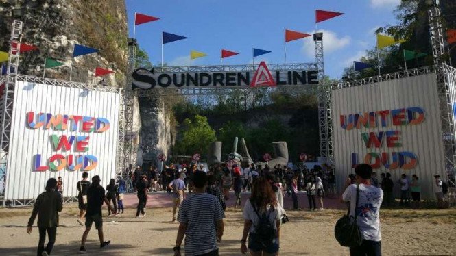 soundrenaline 2018, gwk, garuda wisnu kencana