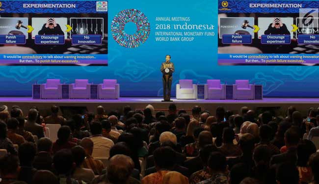 imf meeting, imf meeting participants, president joko widodo