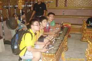 ACSI, Balinese Gamelan Lesson, Gamelan Lesson, Education Trip