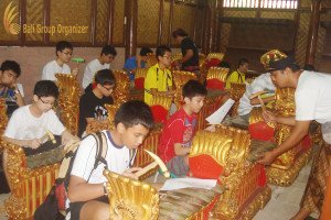 Balinese Gamelan Practice