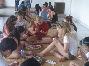 Alice Smith School, Balinese, Egg Painting Lesson