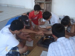 Alice Smith School, Balinese, Egg Painting Lesson