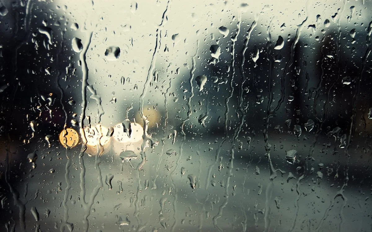 Rain on Mirror