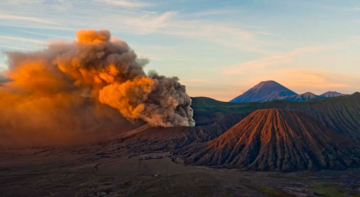 Increasing Bromo Mount Volcano Being Anticipated