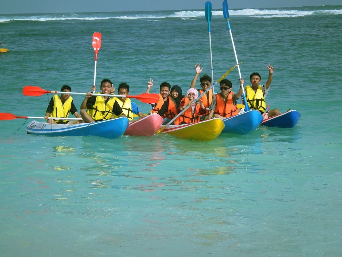 bali, canoe, race, beach, team, building