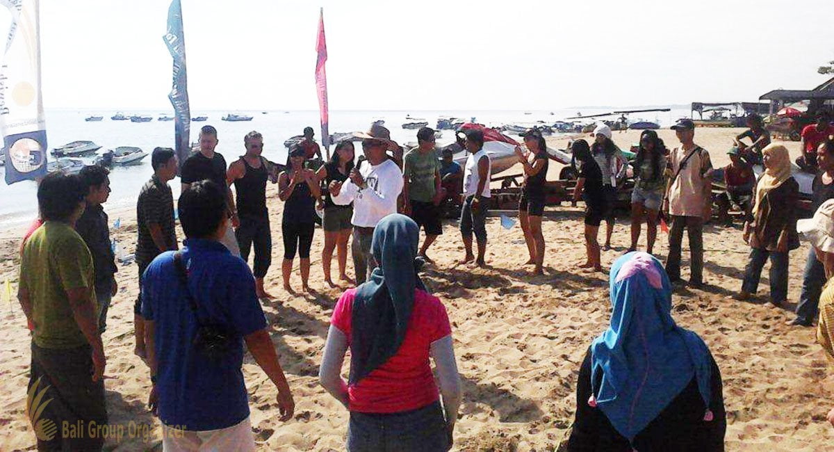 Danish Red Cross, Bali Beach Team Building, Ice Breaking Games, Team Building, Sanur, Bali