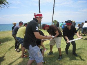 Emerson Climate Technologies Garden Team Building Amazing Race Phase Crazy Ball Games Practice