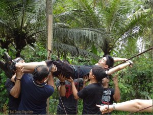 Fortinet, Salome Games, Bali, Garden Team Building