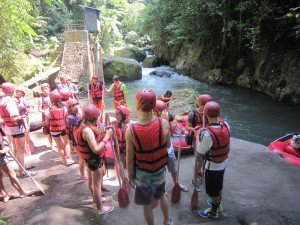 German Swiss International School, Bali Education Trip, White Water Rafting Adventures