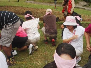 PT National Starch, Hole In One, Games, Bali Garden Team Building, Team Building