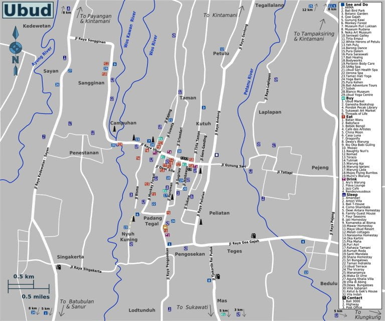 Ubud MAP - Bali Group Organizer