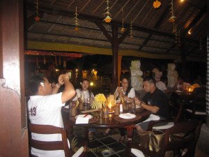 UOP Honeywell, Incentive, Bali, Dinner