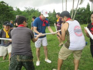 Singapore Software Company enjoy amazing race crazy ball game