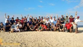 AON Benfield Beach Team Building CSR