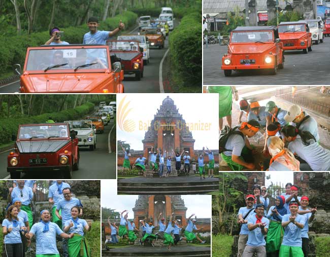 taman ayun tour, vw safari, treasure hunt, vw safari treasure hunt, team building, danareksa, danareksa investment management