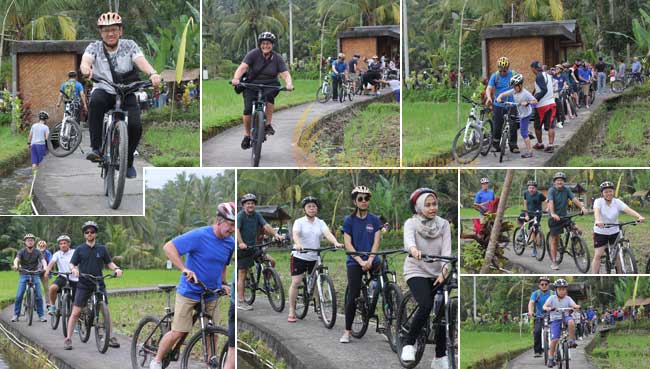 cycling start point, ubud, cycling, adventure, ubud cycling, cycling adventure, thuasne group