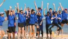 Expedia Group Beach Team Building Experience