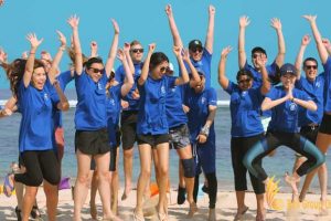Expedia Group Beach Team Building Experience