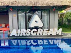 airscream, airscream malaysia, private part, private villa party, bali private villa party, neon box logo