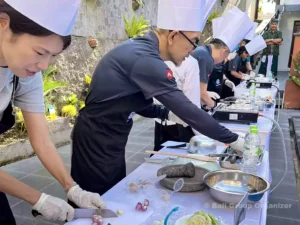 rockwool, rockwool group, balinese cooking competition, bali cooking class, bali group cooking competition, cooking class