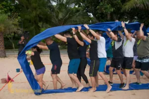 Aurecon Group Wheel Tank Game - Bali Beach Team Building wheel tank game, aurecon, aurecon group, beach team building, bali team buidling, incentive trip to bali