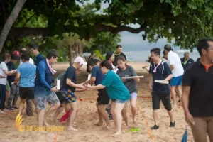 Aurecon Group Experience Crazy Ball Game - Bali Beach Team Building crazy ball game, aurecon, aurecon group, beach team building, bali team buidling, incentive trip to bali