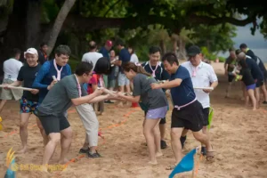 Aurecon Group Crazy Ball Challenge - Bali Beach Team Building crazy ball challenge, aurecon, aurecon group, beach team building, bali team buidling, incentive trip to bali