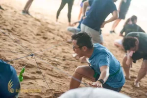 Hole in One Game - Bali Beach Team Building | Aurecon Group hole in one game, aurecon, aurecon group, beach team building, bali team buidling, incentive trip to bali