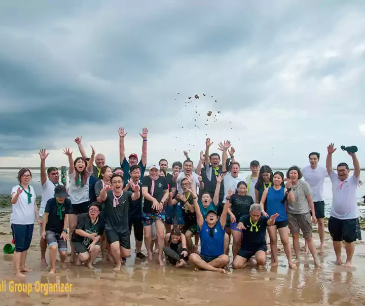 bali beach activity, aurecon, aurecon group, beach team building, bali team buidling, incentive trip to bali