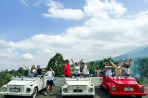 awo international group, vw safari, treasure hunt, bali team building, jatiluwih rice terrace, bali dynamic activities