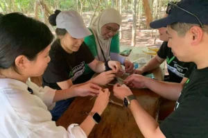 team building, workiva group, uluwatu treasure hunt, bali fun games