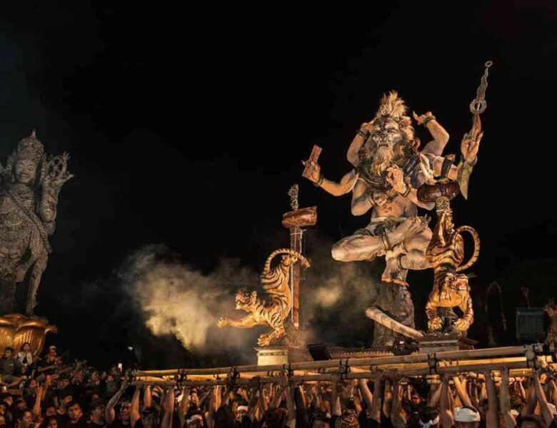 Ogoh-Ogoh parade, Nyepi in Bali, Balinese culture, balinese tradition, bali festival