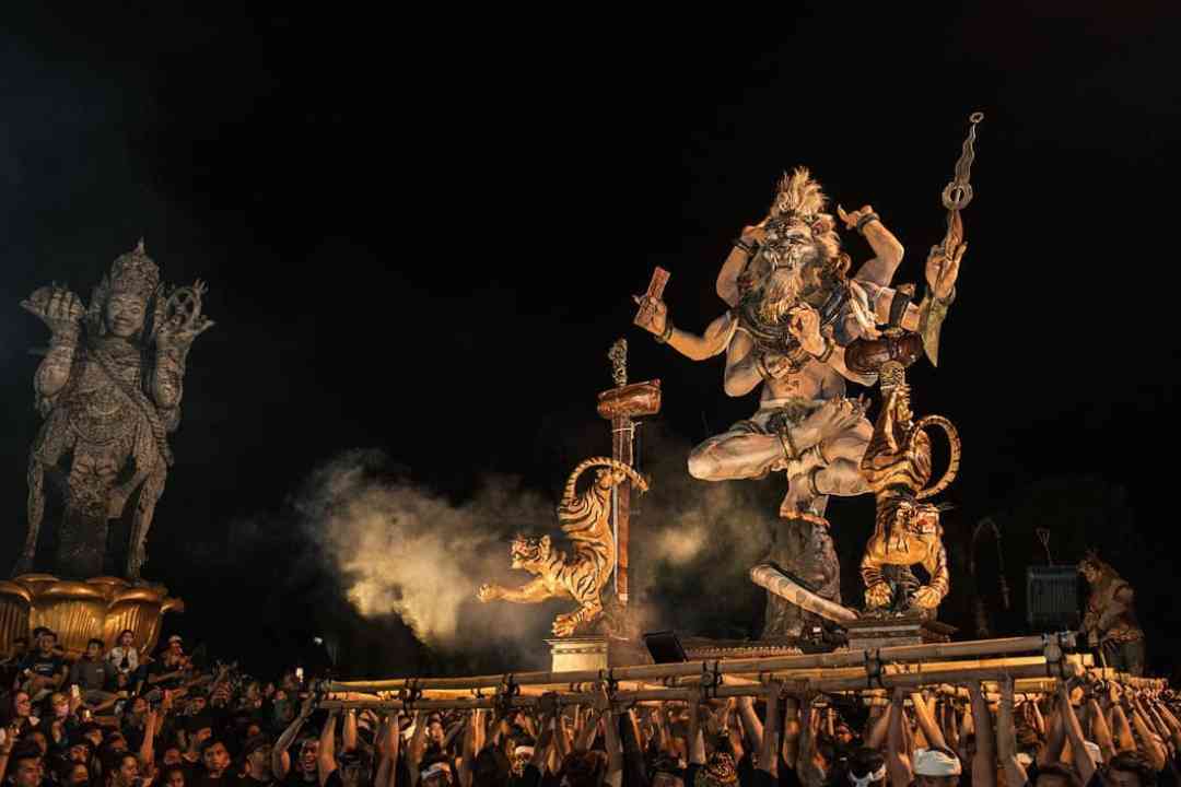Ogoh-Ogoh parade, Nyepi in Bali, Balinese culture, balinese tradition, bali festival