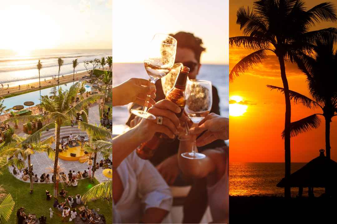 Bali sunset spot, bali sunset cafe, sunset experiences in Bali