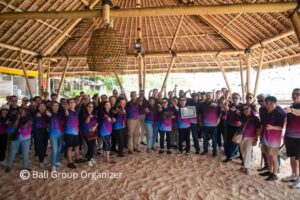 Konica Minolta Group, Bali Event Summit, Bali Incentive Trip, Bali Group Organizer, Corporate Event Bali, Gala Dinner Bali, VW Safari Bali, CSR Coral Planting Bali