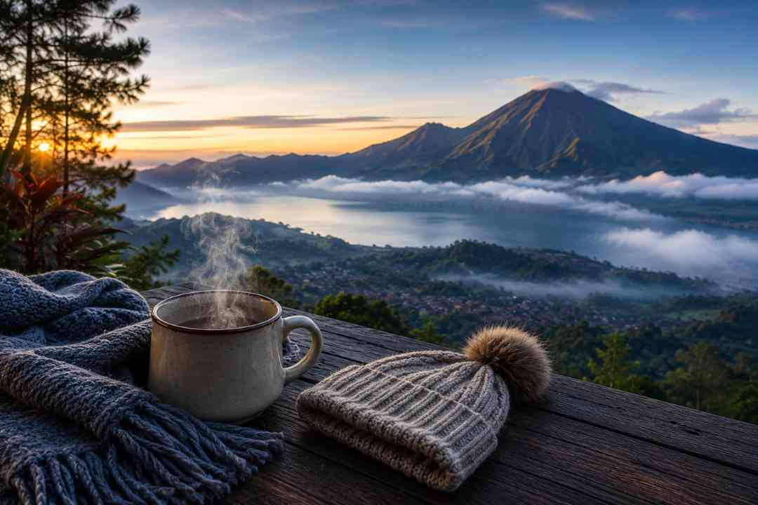 Bali dry season, Bali cooler temperatures, Bali travel weather, Bali highland destinations, Bali sunrise trekking, Bali outdoor activities, Bali mountain travel, bali group organizer, bali travel adventure. bali incentive trip, bali corporate event