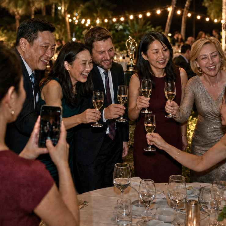 Gala Dinner Event Bali, Corporate Gala Dinner, Bali Event Organizer, Gala Dinner Entertainment, Corporate Dinner in Bali, Live Singer Performance, Ballroom Gala Dinner, Bali Corporate Event, bali group organizer