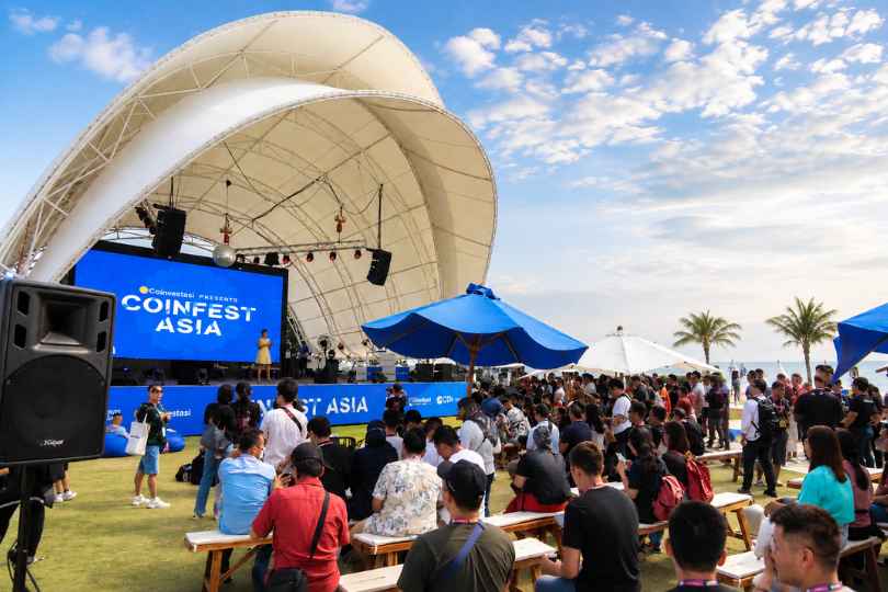 Coinfest Asia 2026, Bali beach club events, Bali event production, Bali event rental, beach club event Bali, Bali event organizer, crypto events Bali, event production Bali, bali group organizer