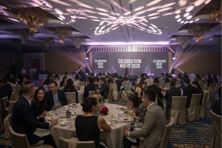 Corporate Gala Dinner in Bali Gala Dinner Event Bali, Corporate Gala Dinner, Bali Event Organizer, Gala Dinner Entertainment, Corporate Dinner in Bali, Live Singer Performance, Ballroom Gala Dinner, Bali Corporate Event, bali group organizer